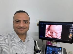 السونار رباعي الأبعاد في العيادة