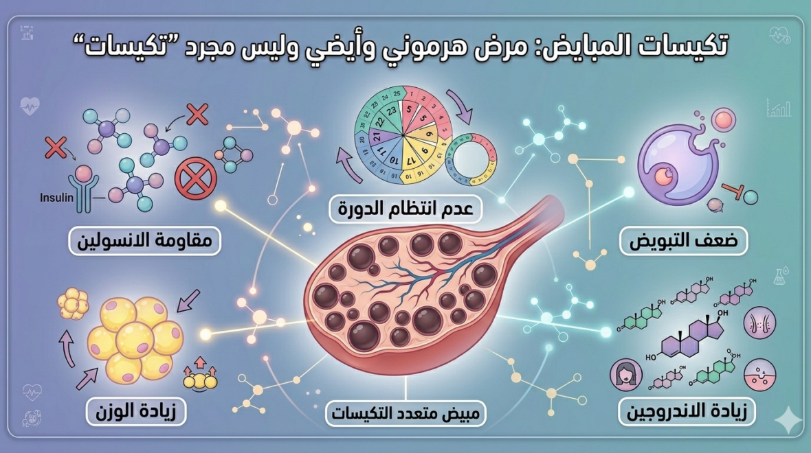 تكيسات المبايض: ما الجديد وكيف تغير الاسم والمفهوم