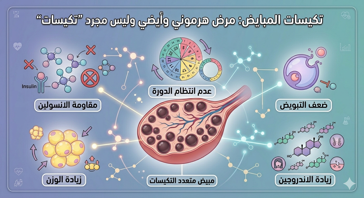 تكيسات المبايض: ما الجديد وكيف تغير الاسم والمفهوم